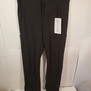 Athleta Stellar Trouser Size 6 Black Dress Pants NWT Fitted